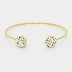 Crystal Pave Cuff bracelet